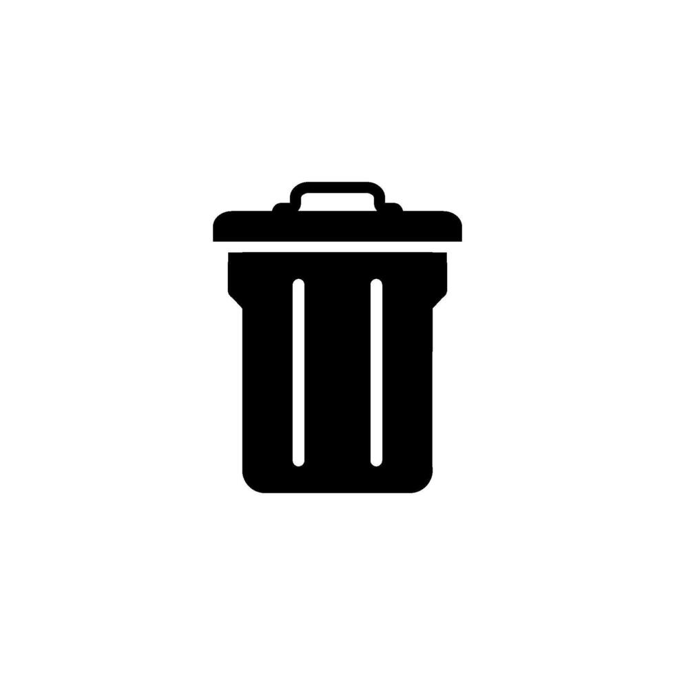 trash icon vector design templates