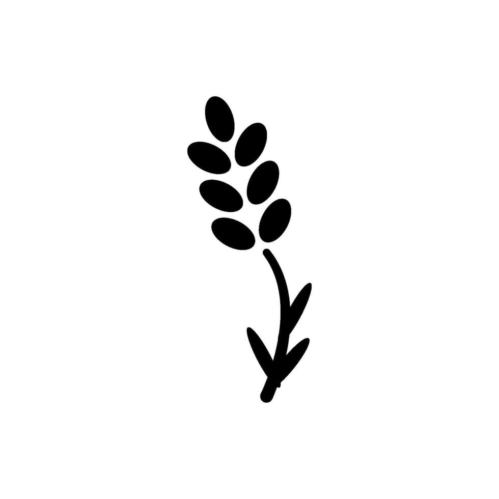 lavender icon vector design templates