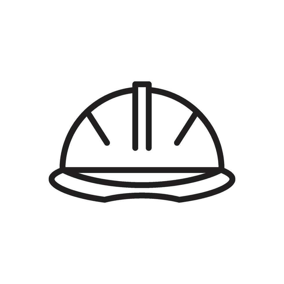 safety helmet icon vector design templates