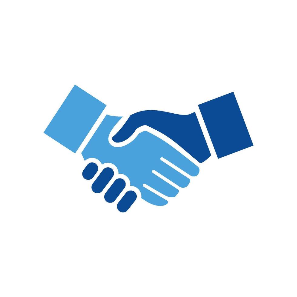 shake hands icon vector design template