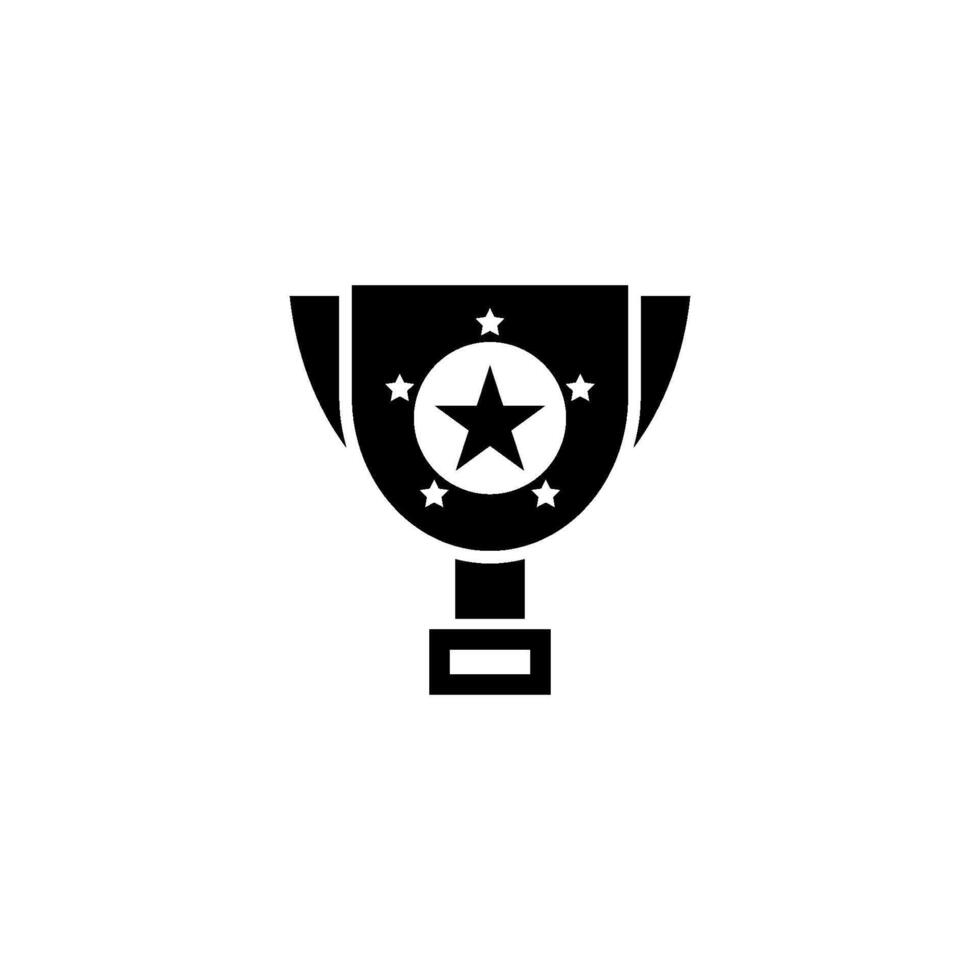 trophy  icon vector design template