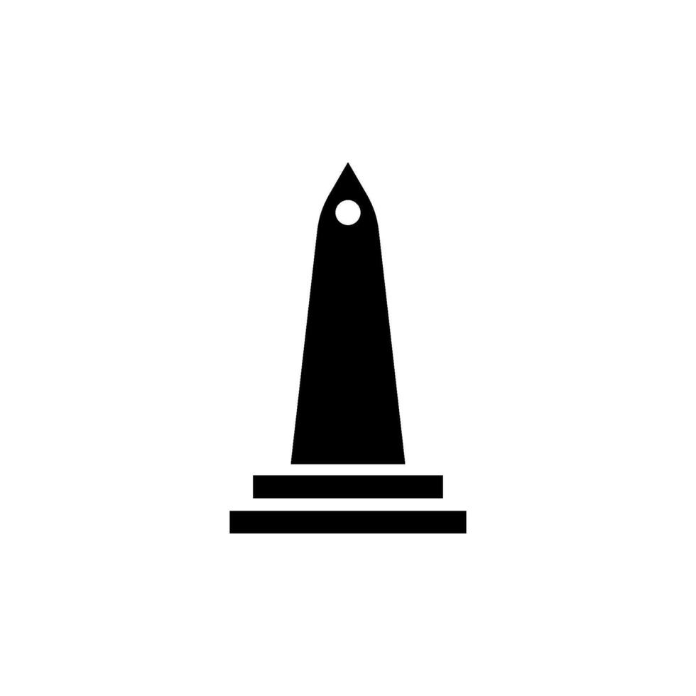 monument icon vector design templates