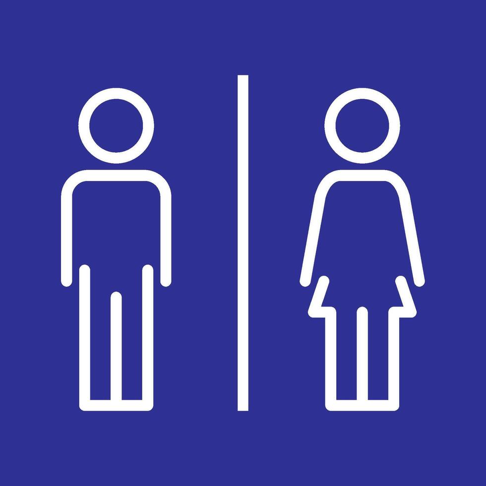 toilette icon vector design templates