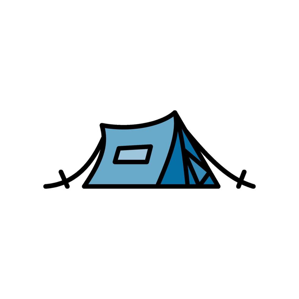 tent icon vector design templates