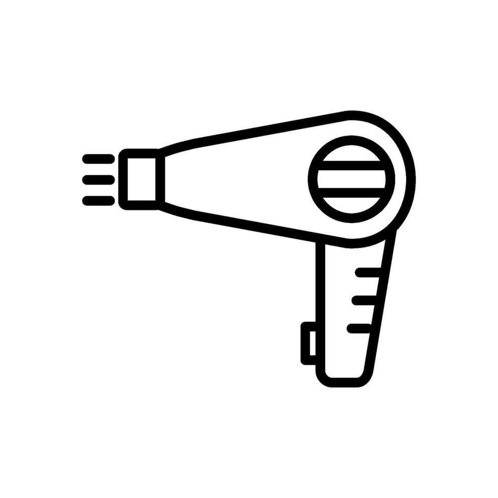 hair dryer  icon vector design template