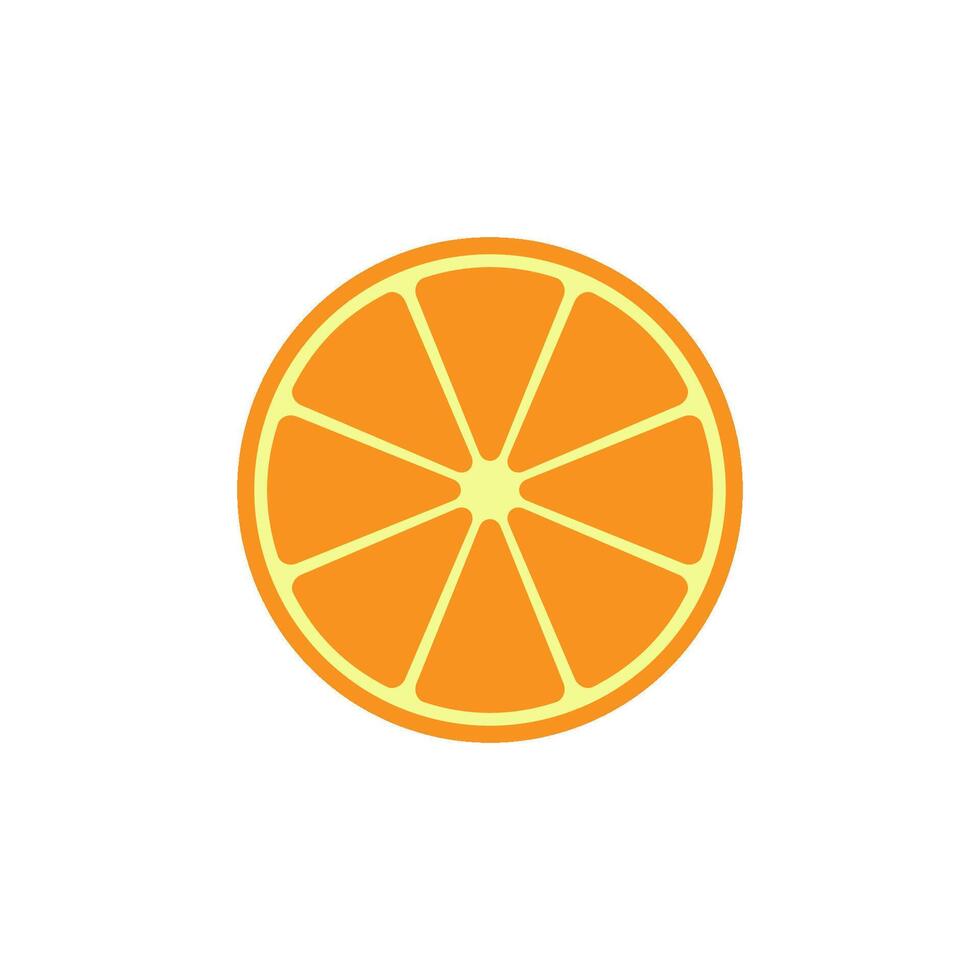 naranja icono vector diseño plantillas