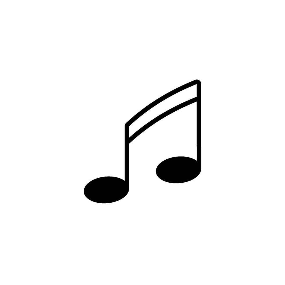 música icono vector diseño plantillas sencillo