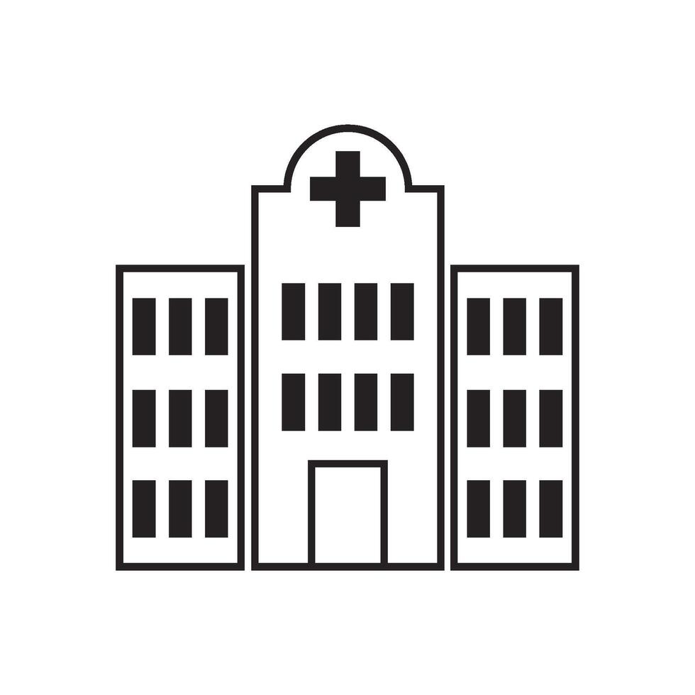 hospital icon vector design template