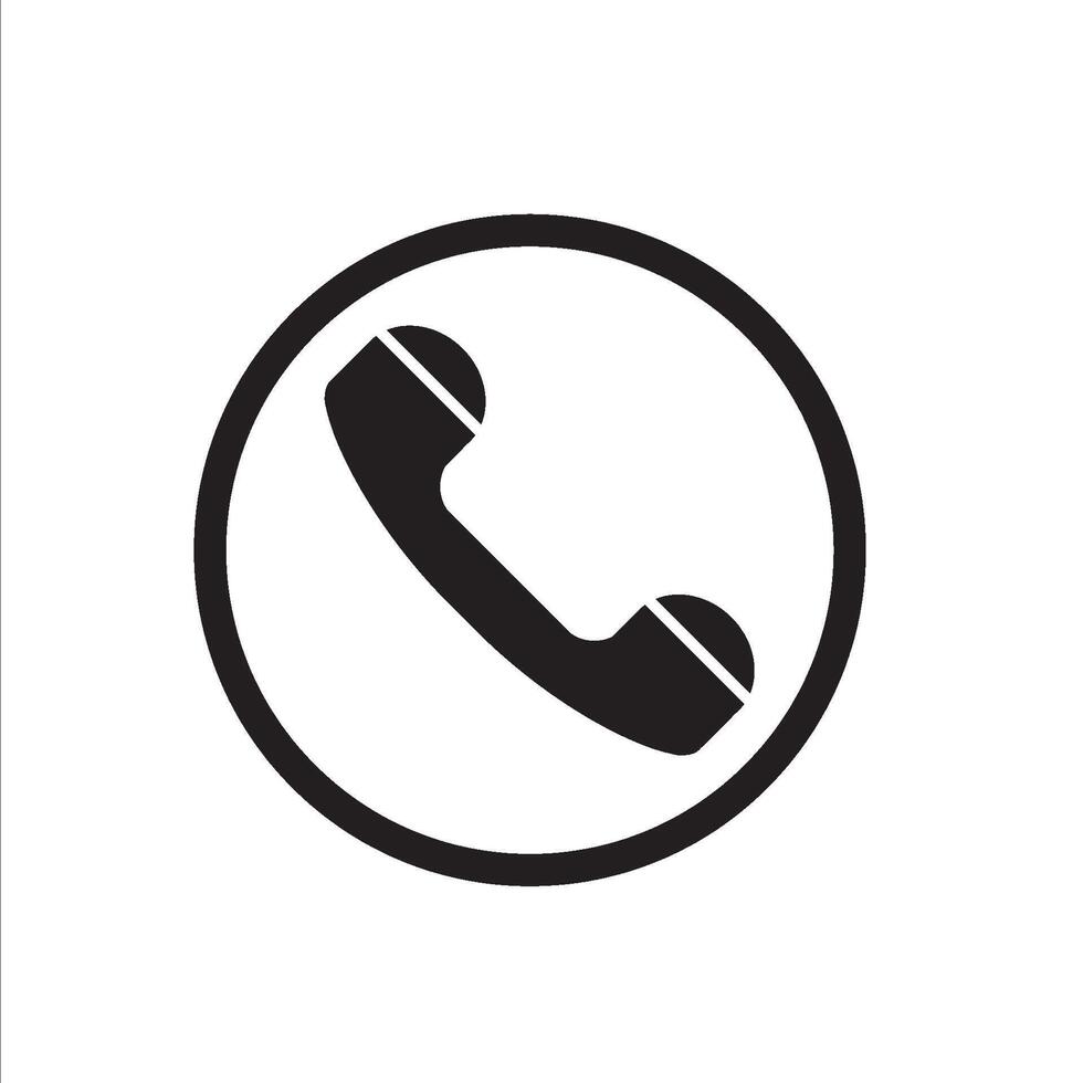 telephone icon vector design template