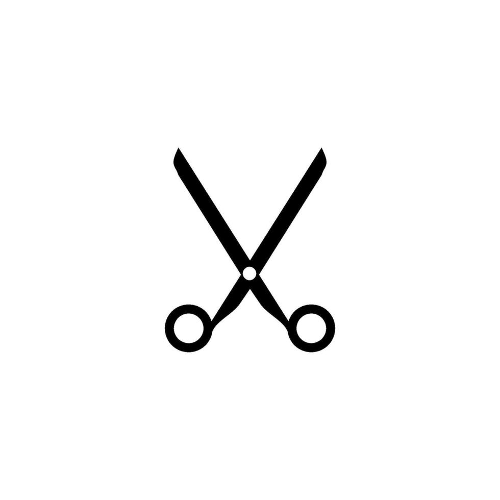 scissor icon vector design templates