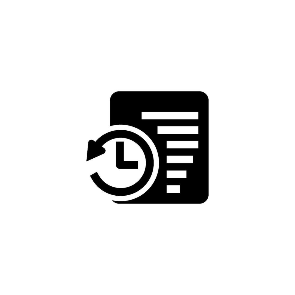 history icon vector design templates