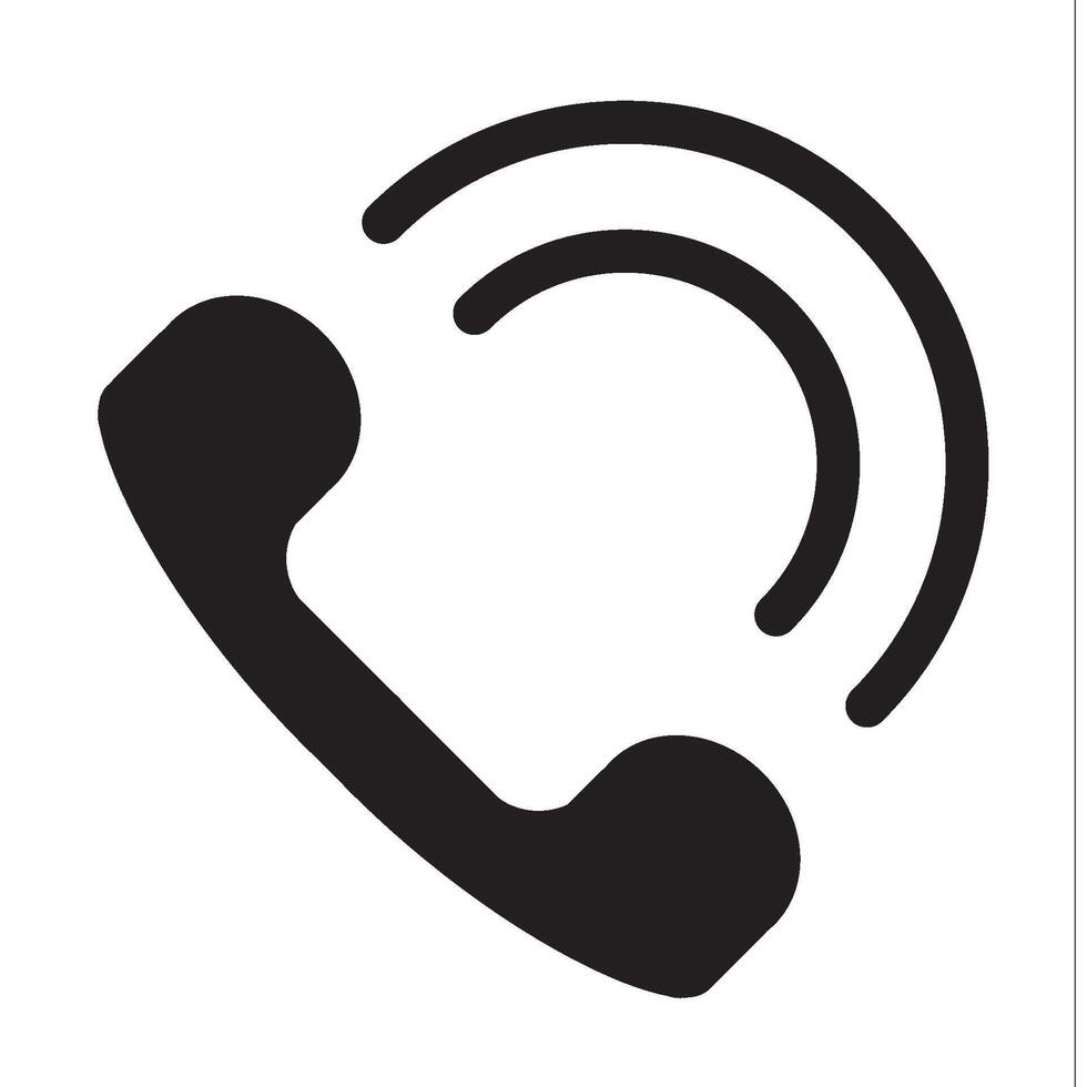 telephone icon vector design template