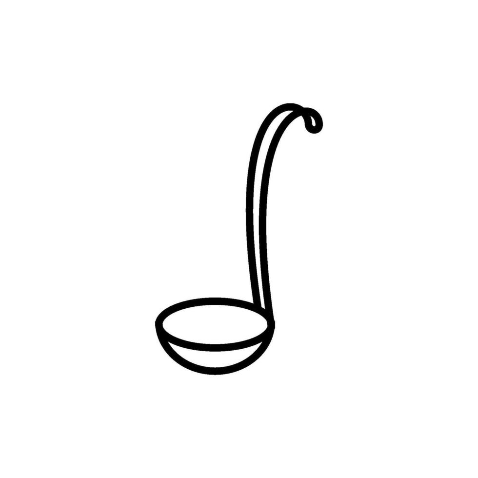 ladle soup icon vector design templates