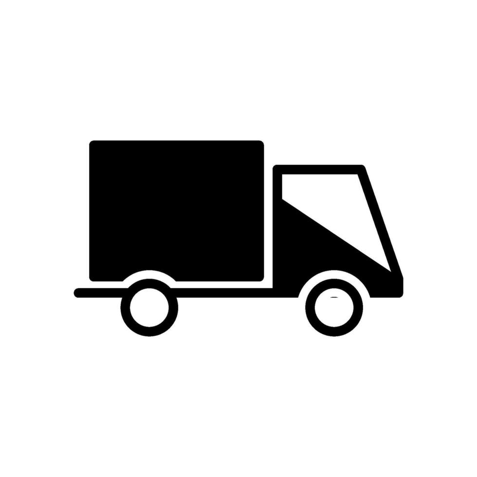Fast Shipping Delivery Truck icon vector design templates