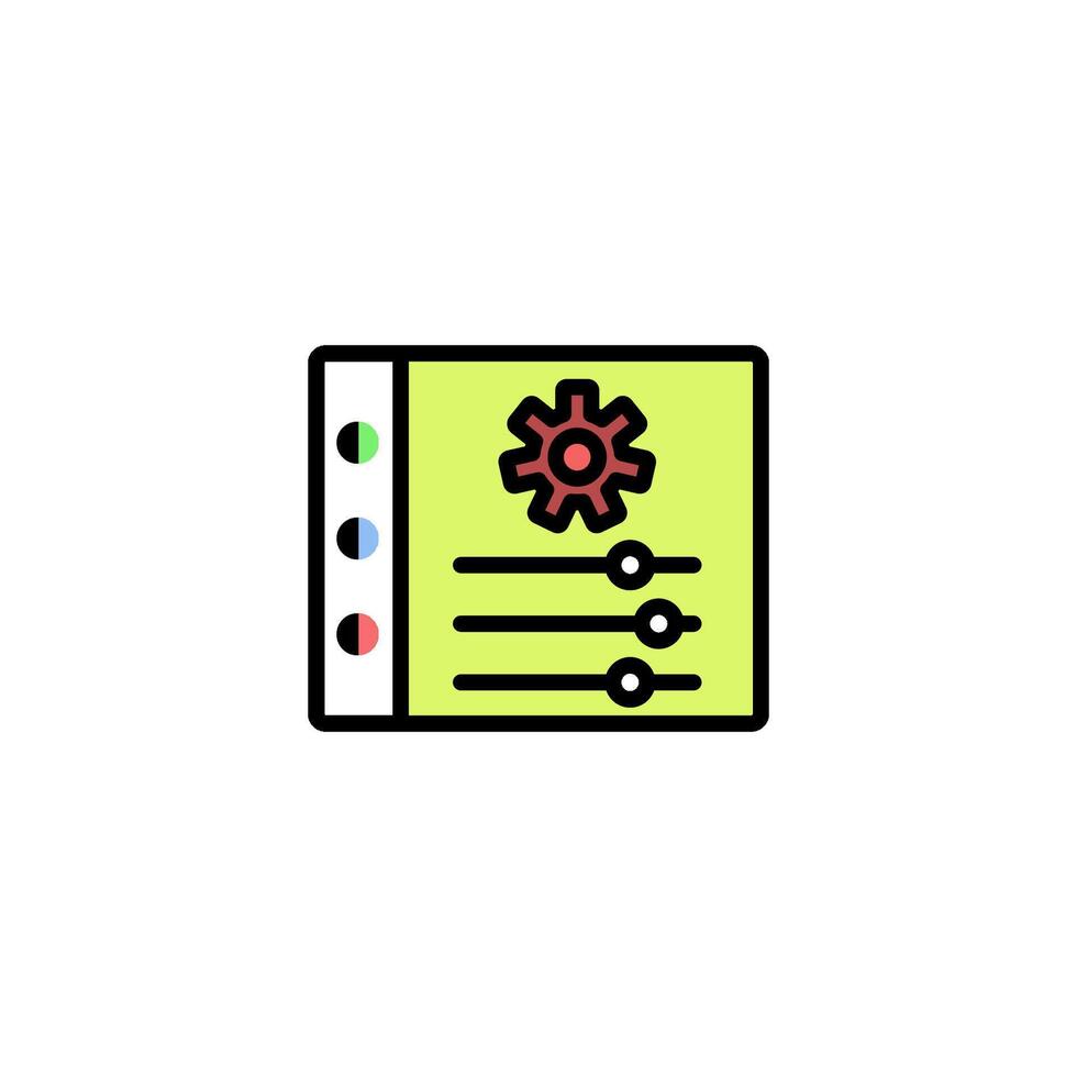 panel icon vector design templates