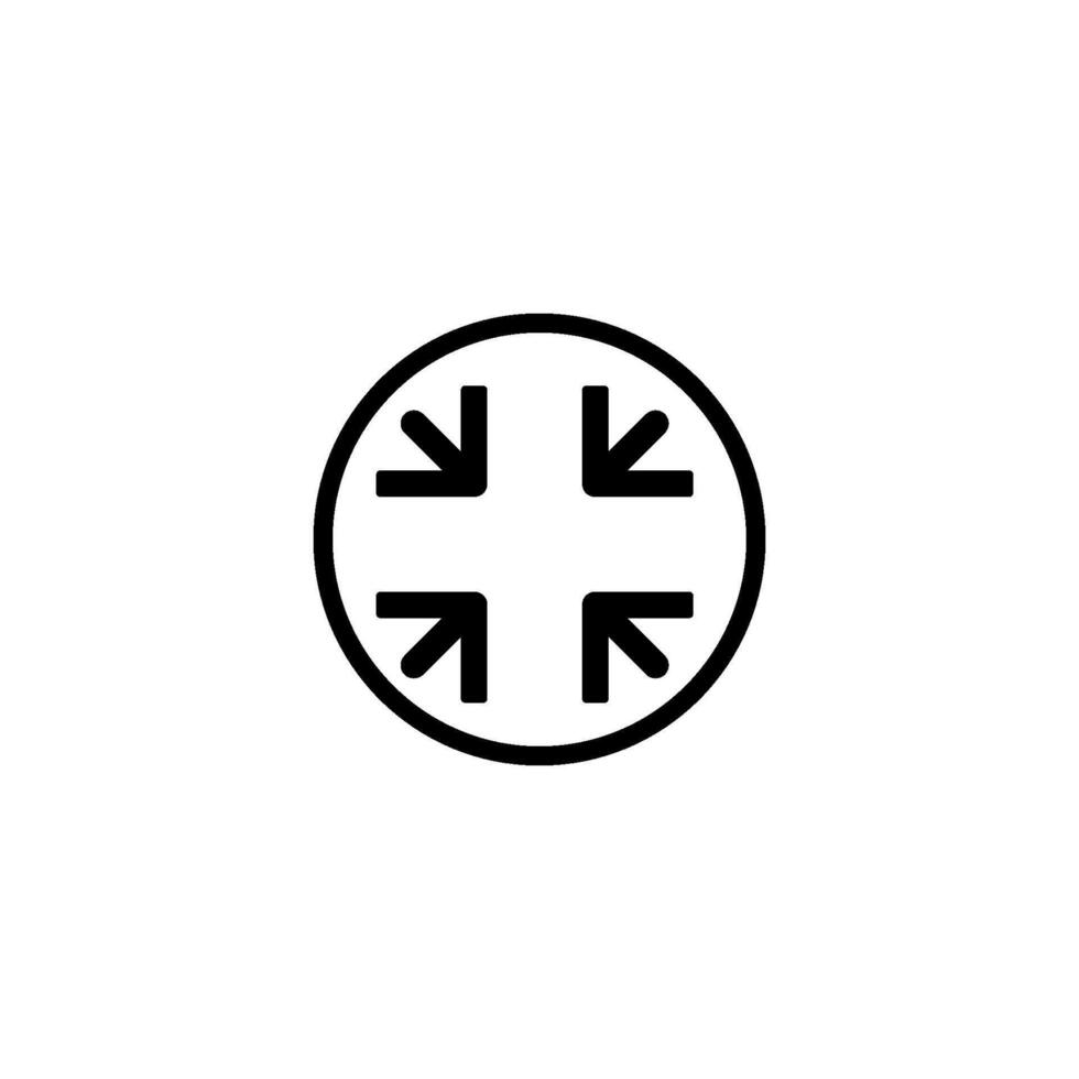 minimize icon vector design template simple