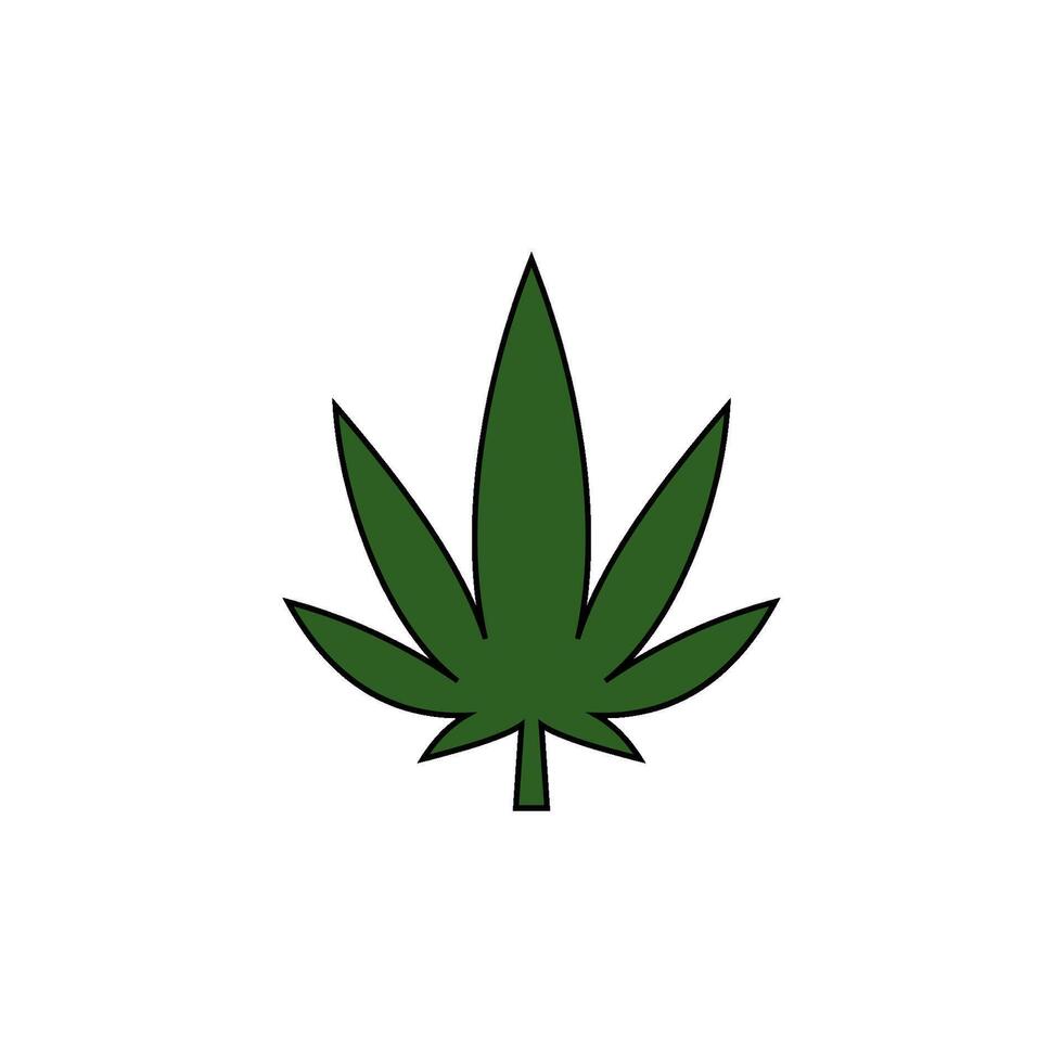 hemp icon vector design templates simple