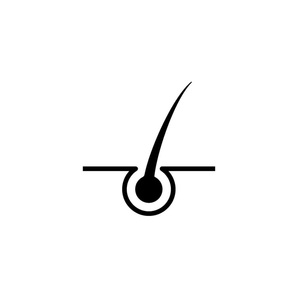hair icon vector design templates simple