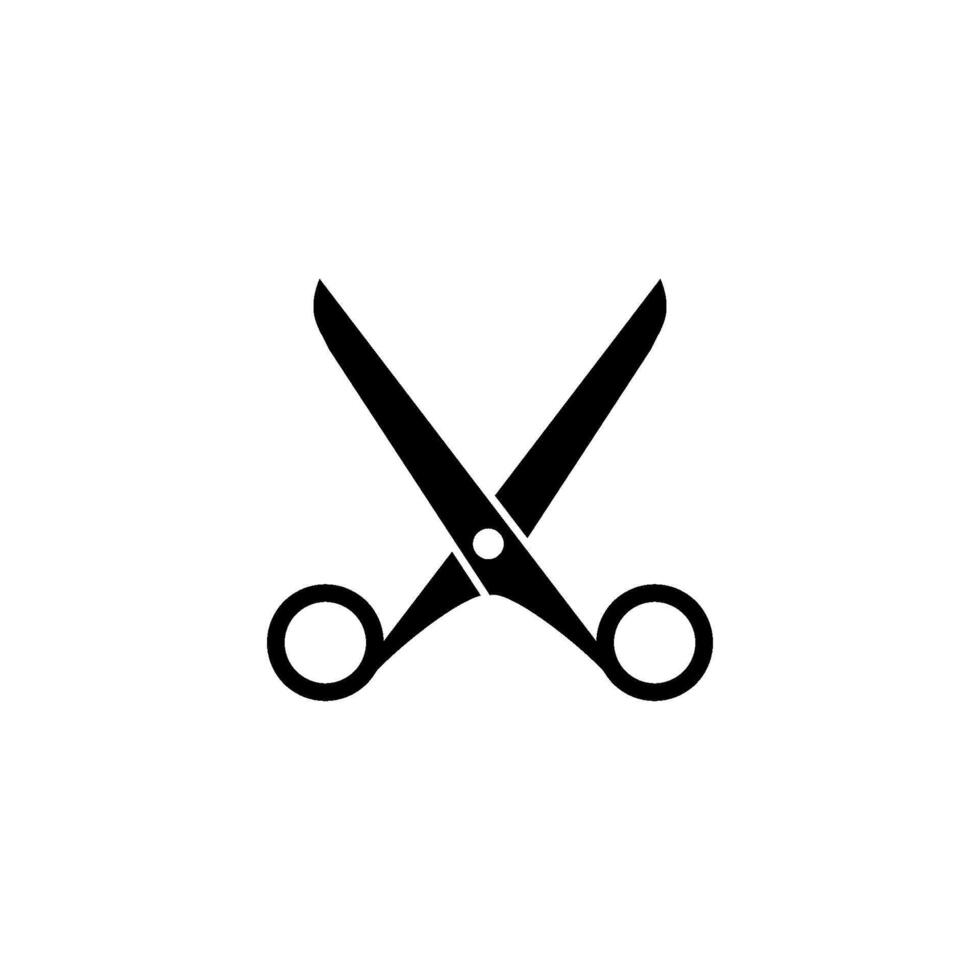 scissor icon vector design templates