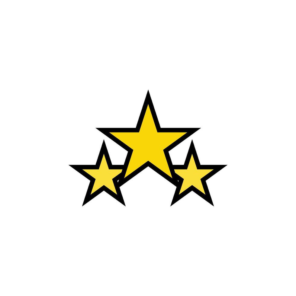 rating icon vector design templates