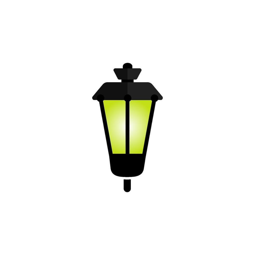 garden lamp icon vector design templates simple