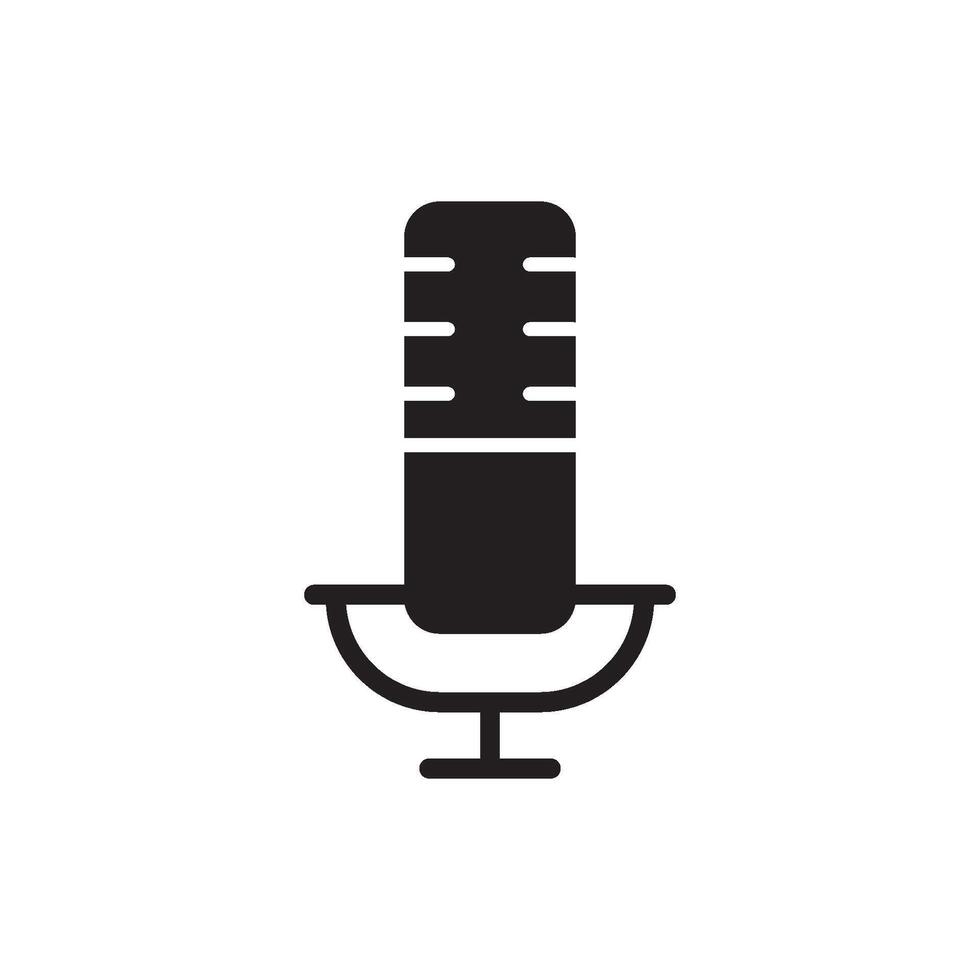 microphone icon vector design templates