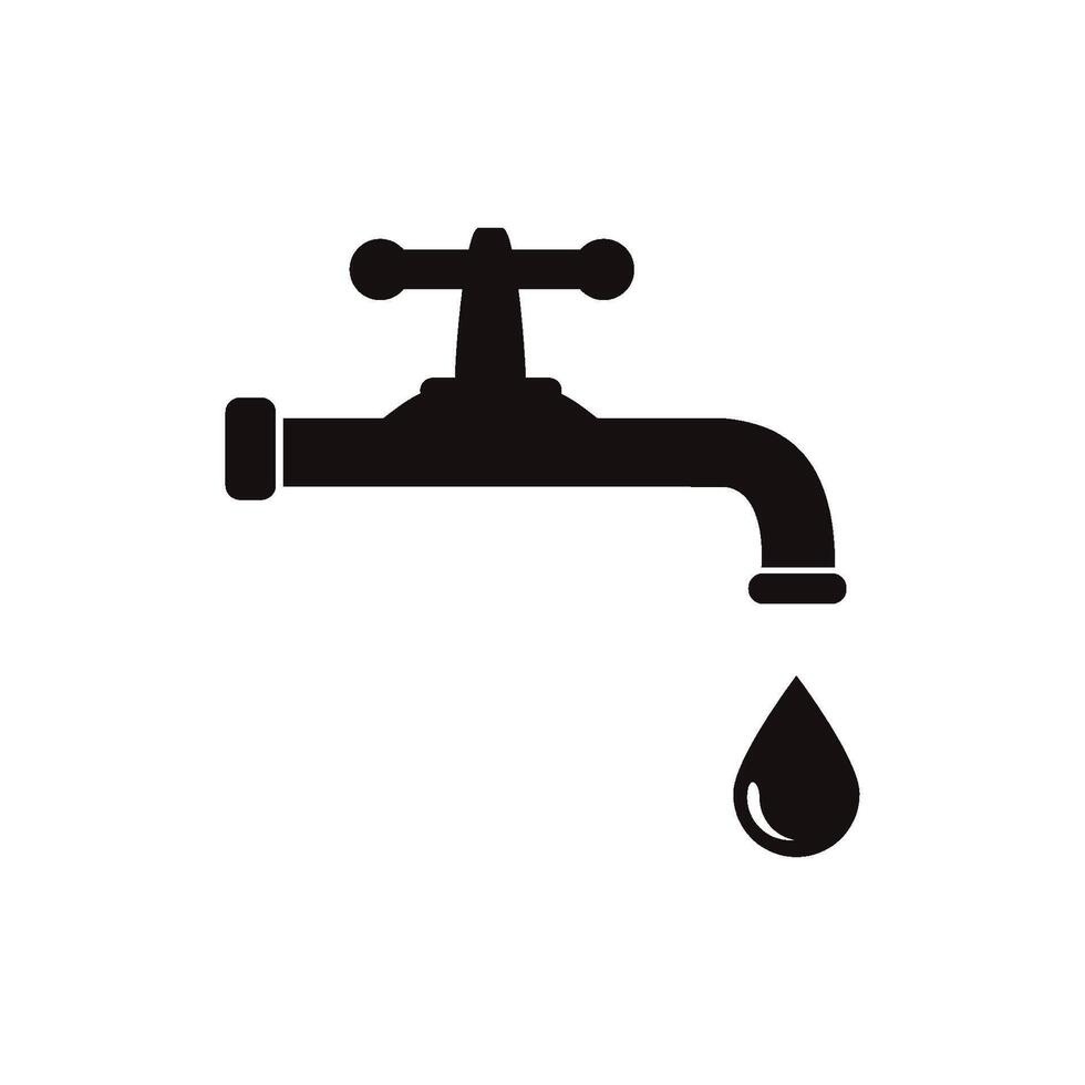 water faucet  icon vector design templates