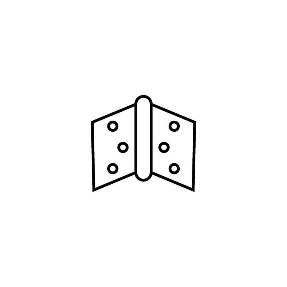 door hinge icon vector design templates