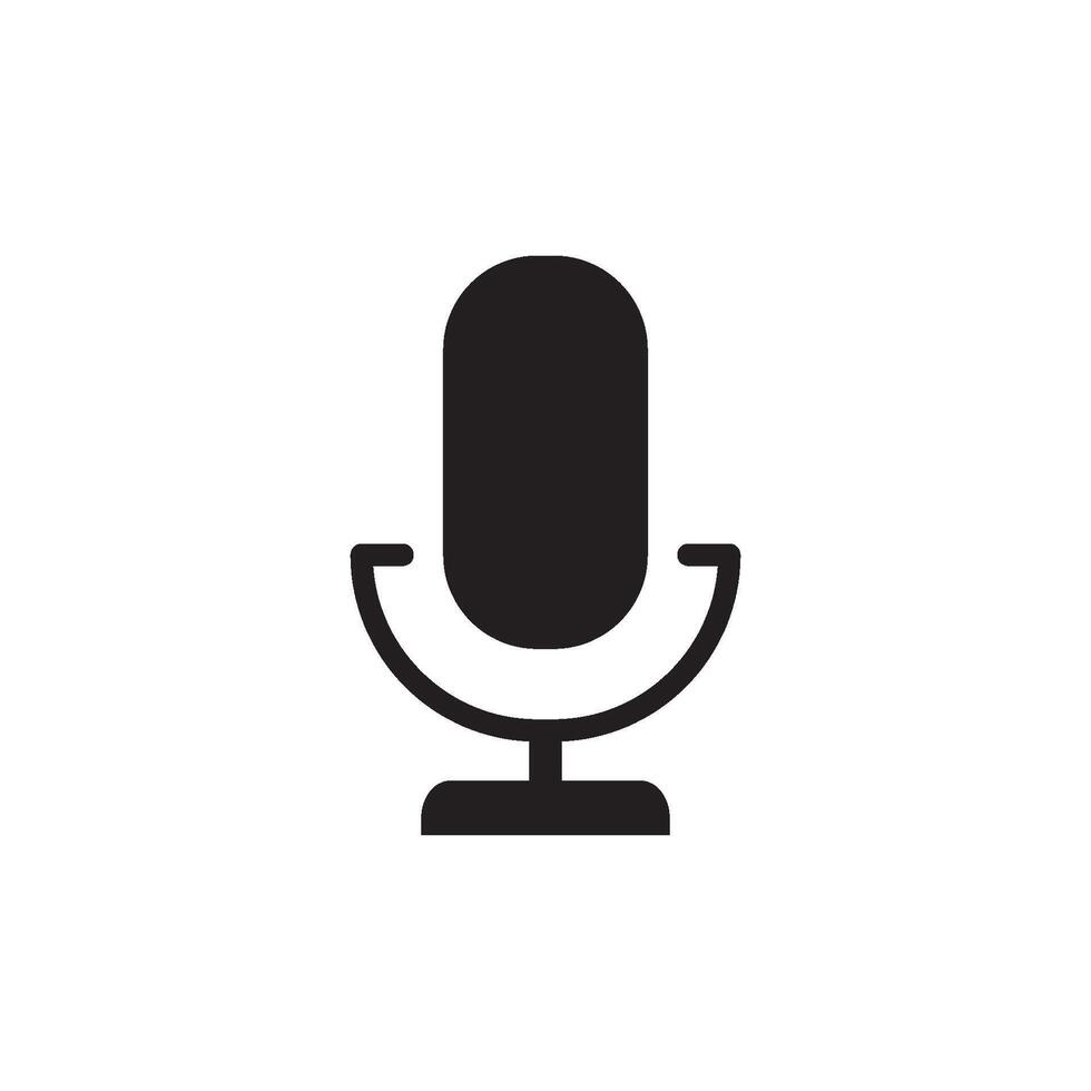 microphone icon vector design templates