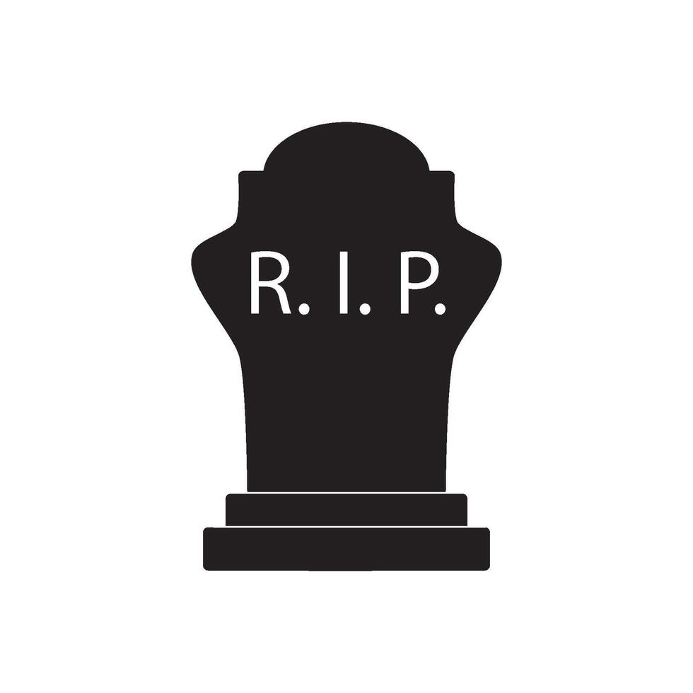 tombstone, gravestone, headstone, stone, tomb vector design template