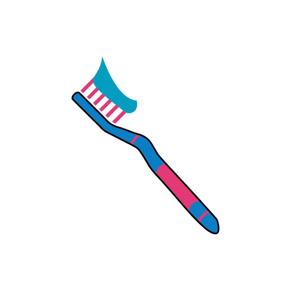 toothbrush icon vector design templates