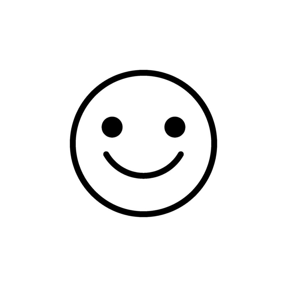 emoji estúpido de sonrisa icono vector diseño modelo