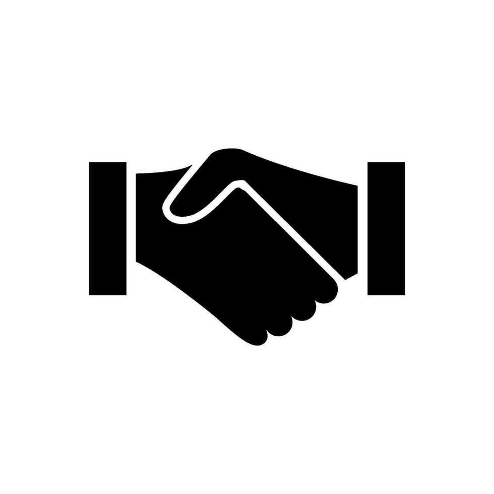 shake hands icon vector design template