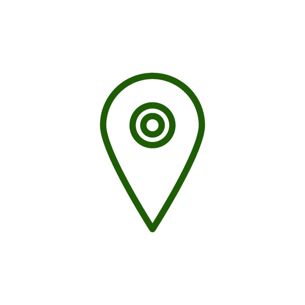 location  map pin icon vector design template