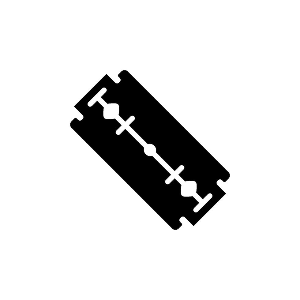 razor blade icon vector design template