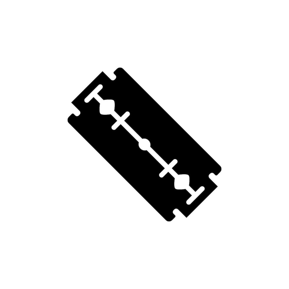 razor blade icon vector design template