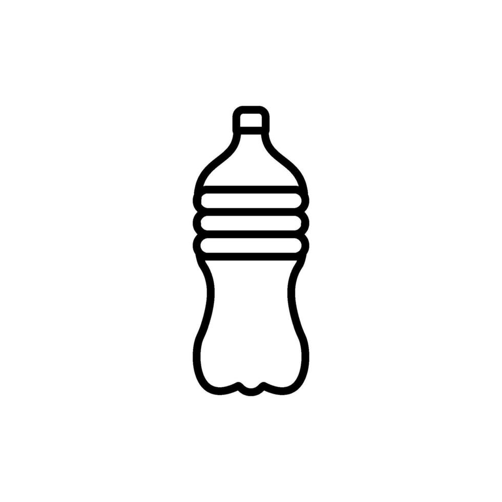 el plastico botella icono vector diseño plantillas