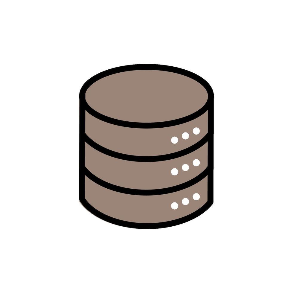 database icon vector design template