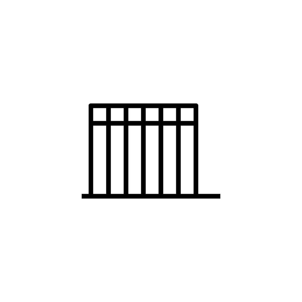 gate icon vector design templates