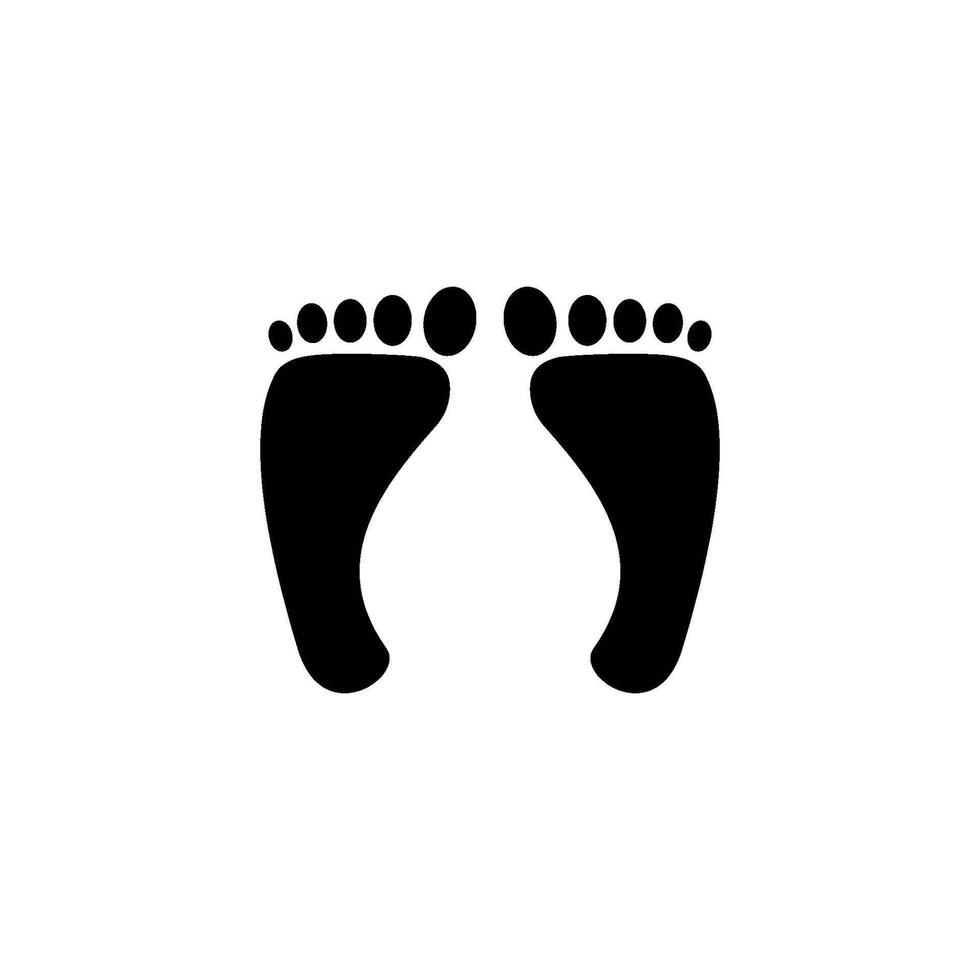 foot icon vector design templates simple
