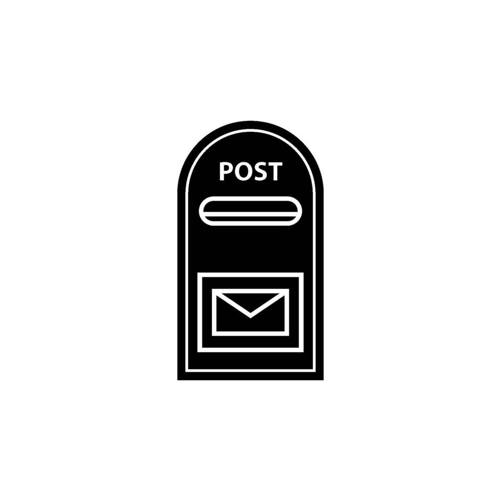 letter and mail box icon vector design templates