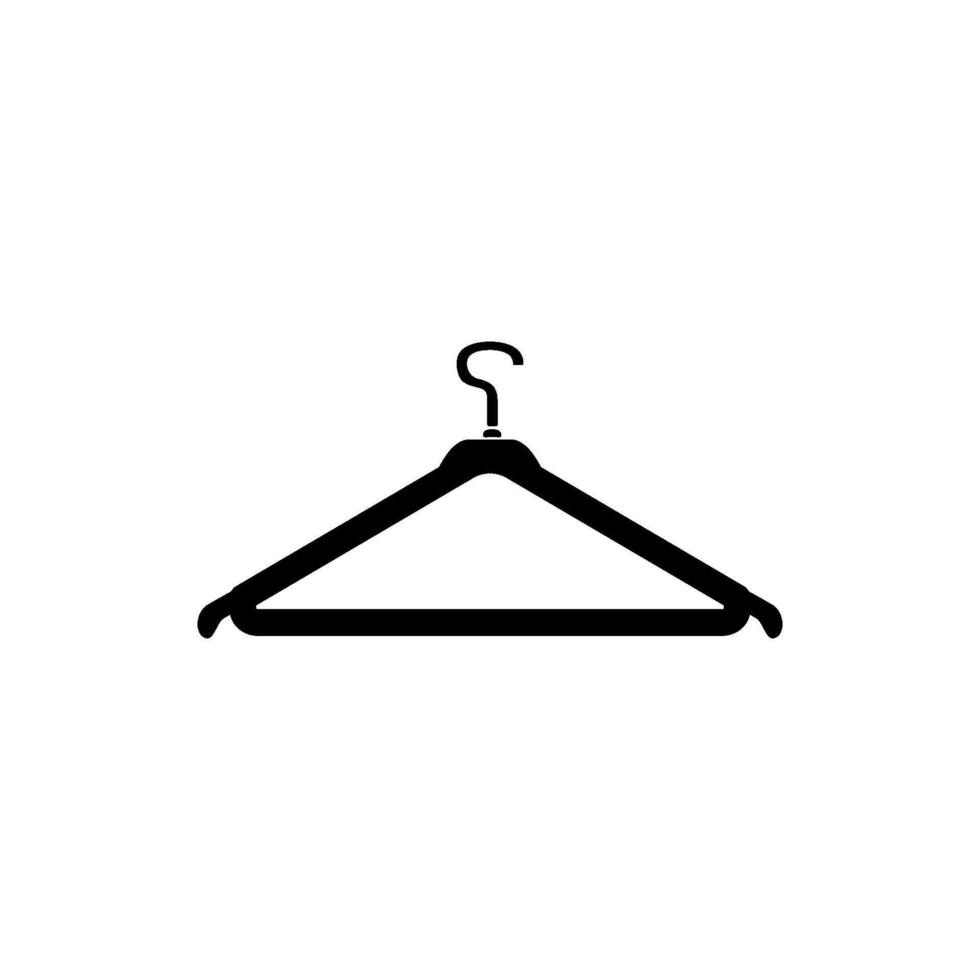 clothes hanger icon vector design template