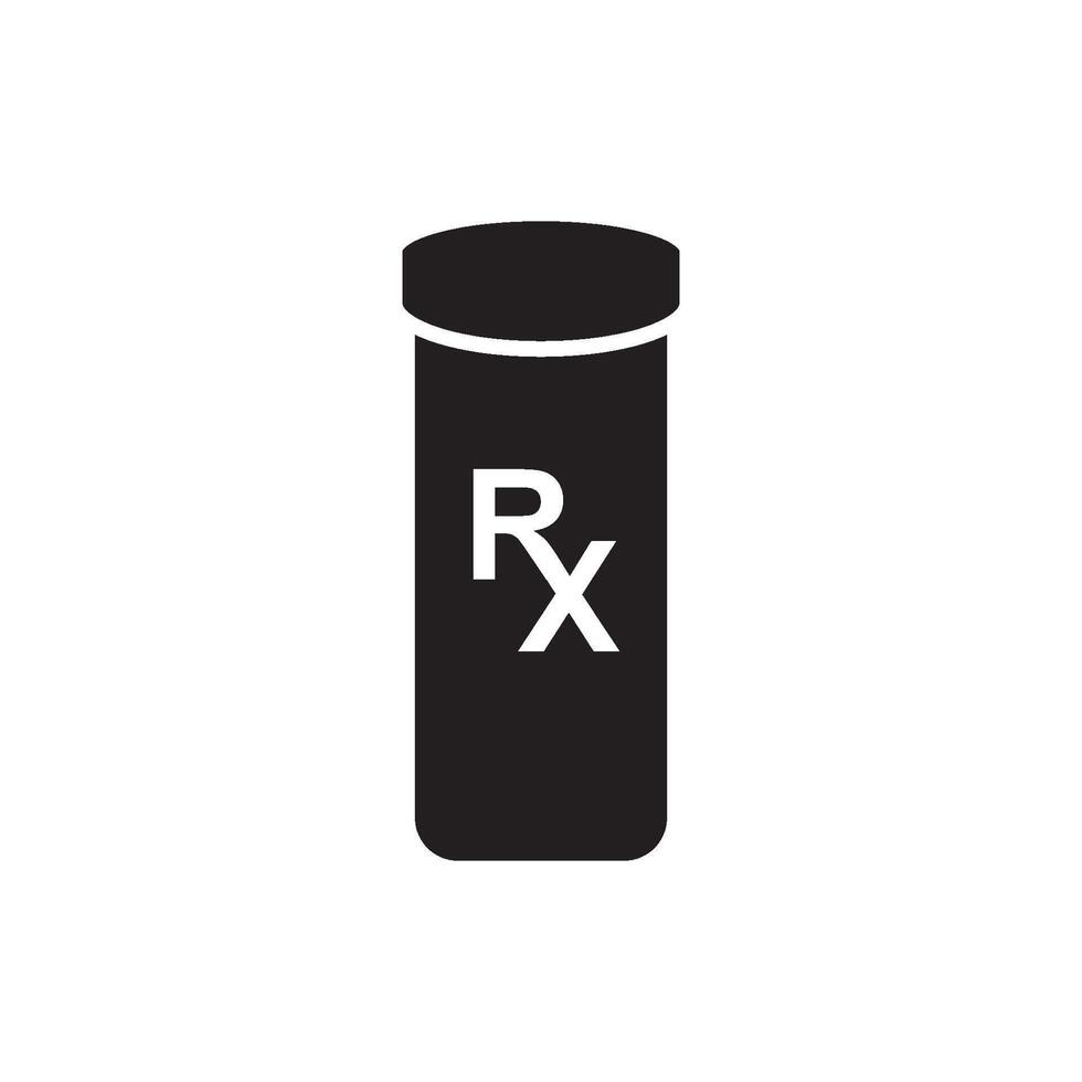 bottle pill icon vector design templates