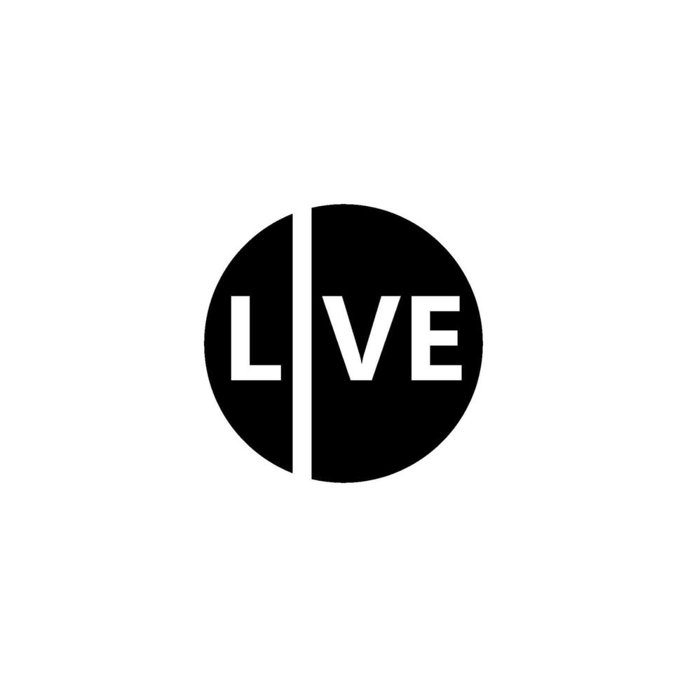 live icon vector design templates simple
