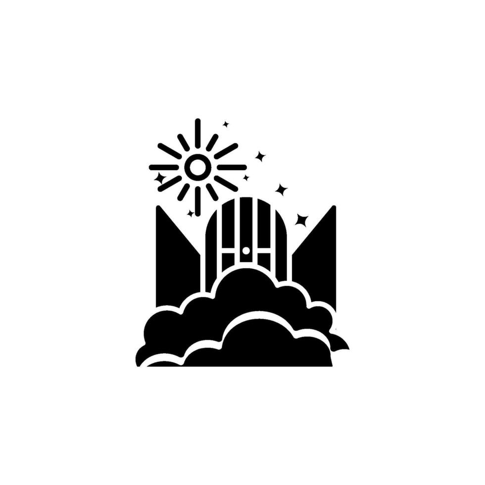 heaven icon vector design templates simple