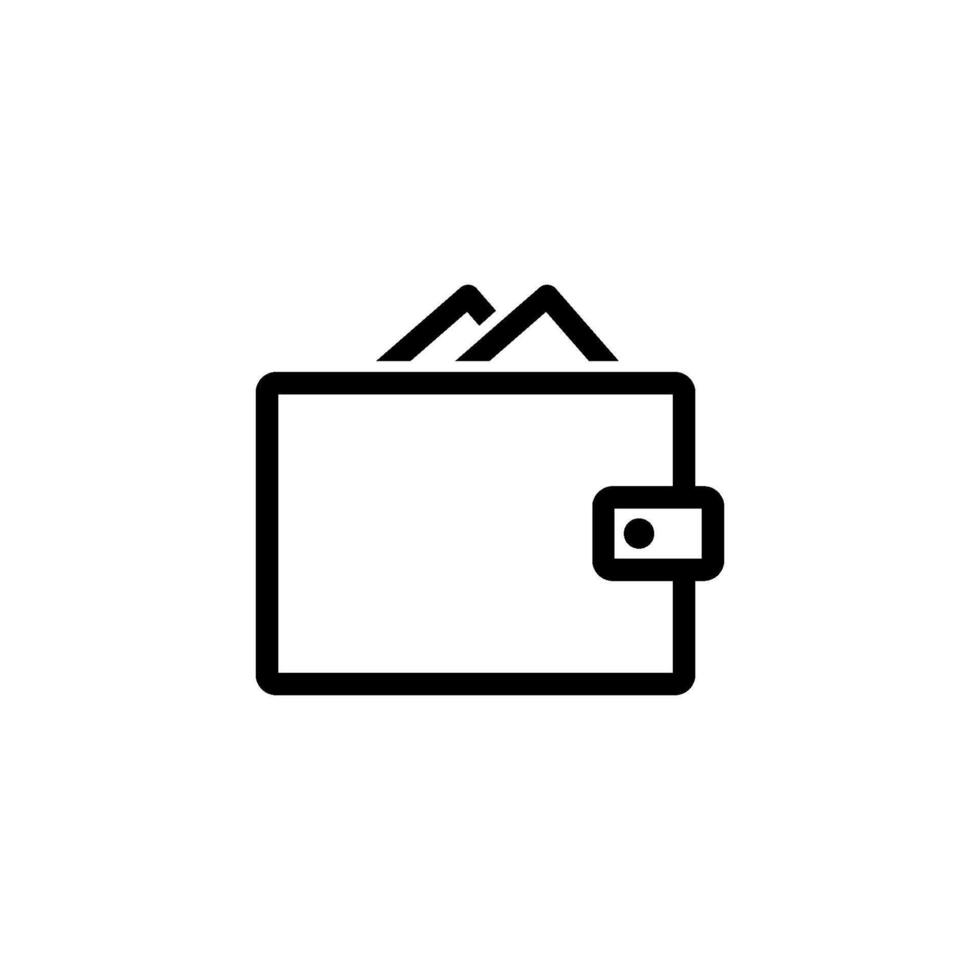 wallet icon vector design templates