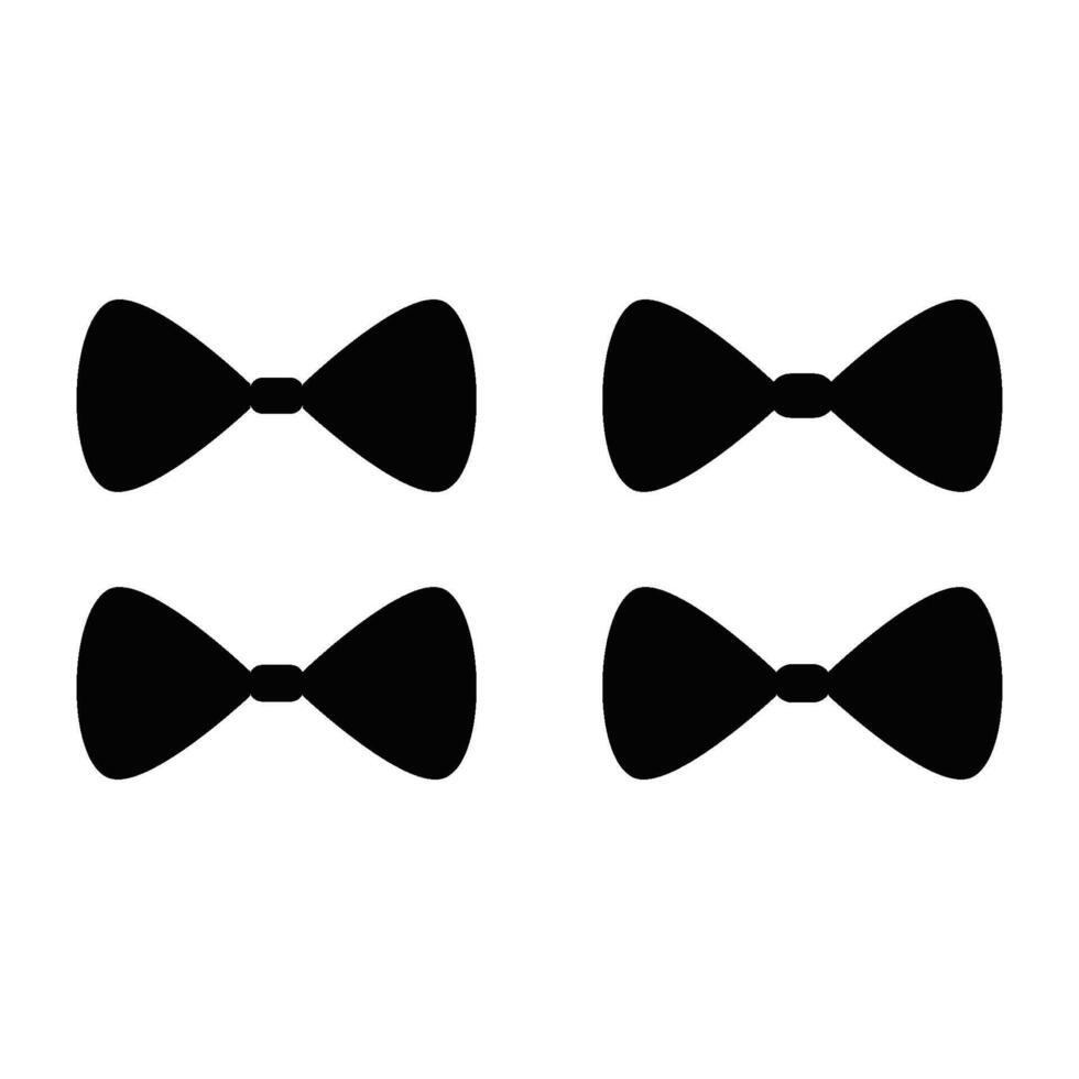 tie of bow tie icon vector design templates