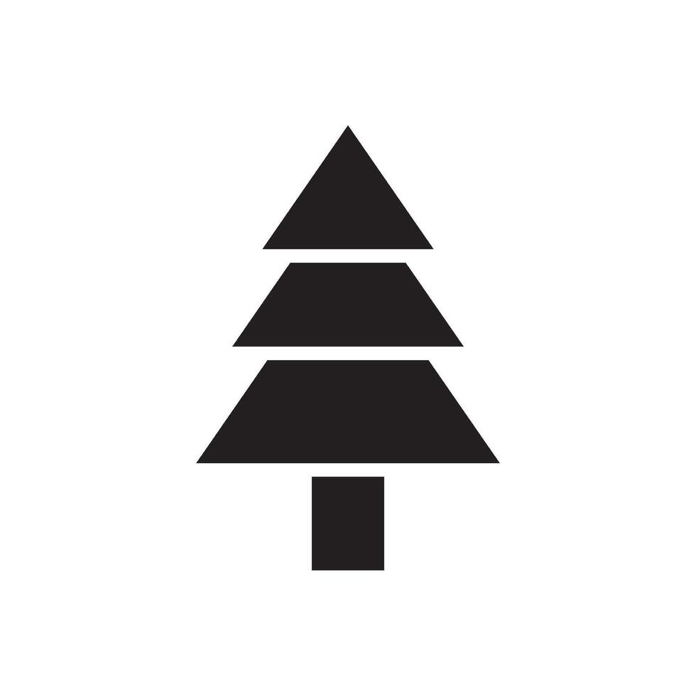 spruce pine icon vector design templates