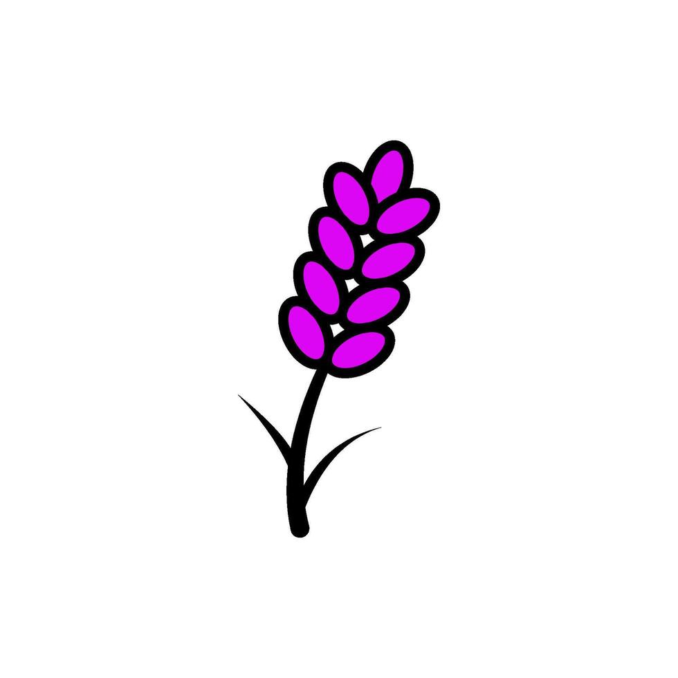 lavanda icono vector diseño plantillas