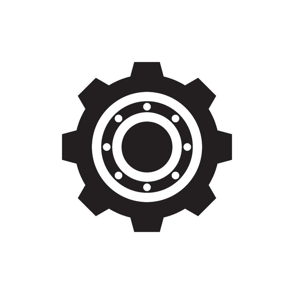 gear icon vector design template
